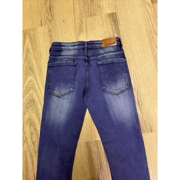 Junbaoss Jeans Women's Slim Fit Distressed ‎ Size 28 - Picture 2 of 7